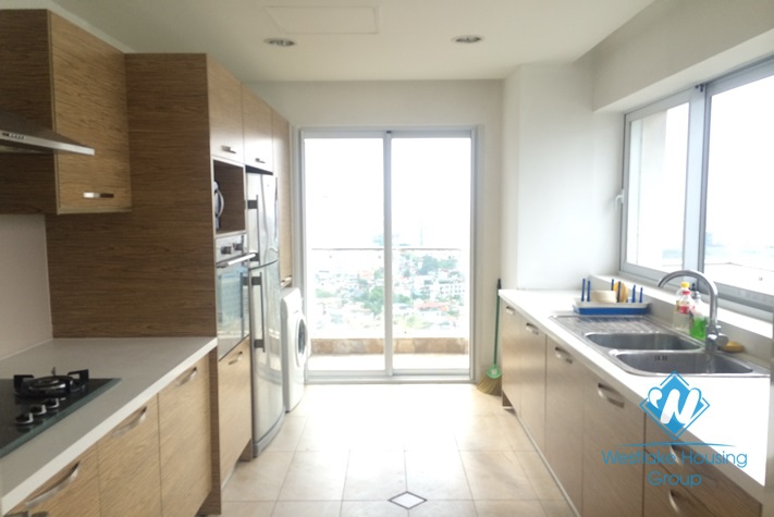Beautiful apartment with lake view and large balcony for rent in Golden Westlake Tay Ho, Hanoi, Vietnam